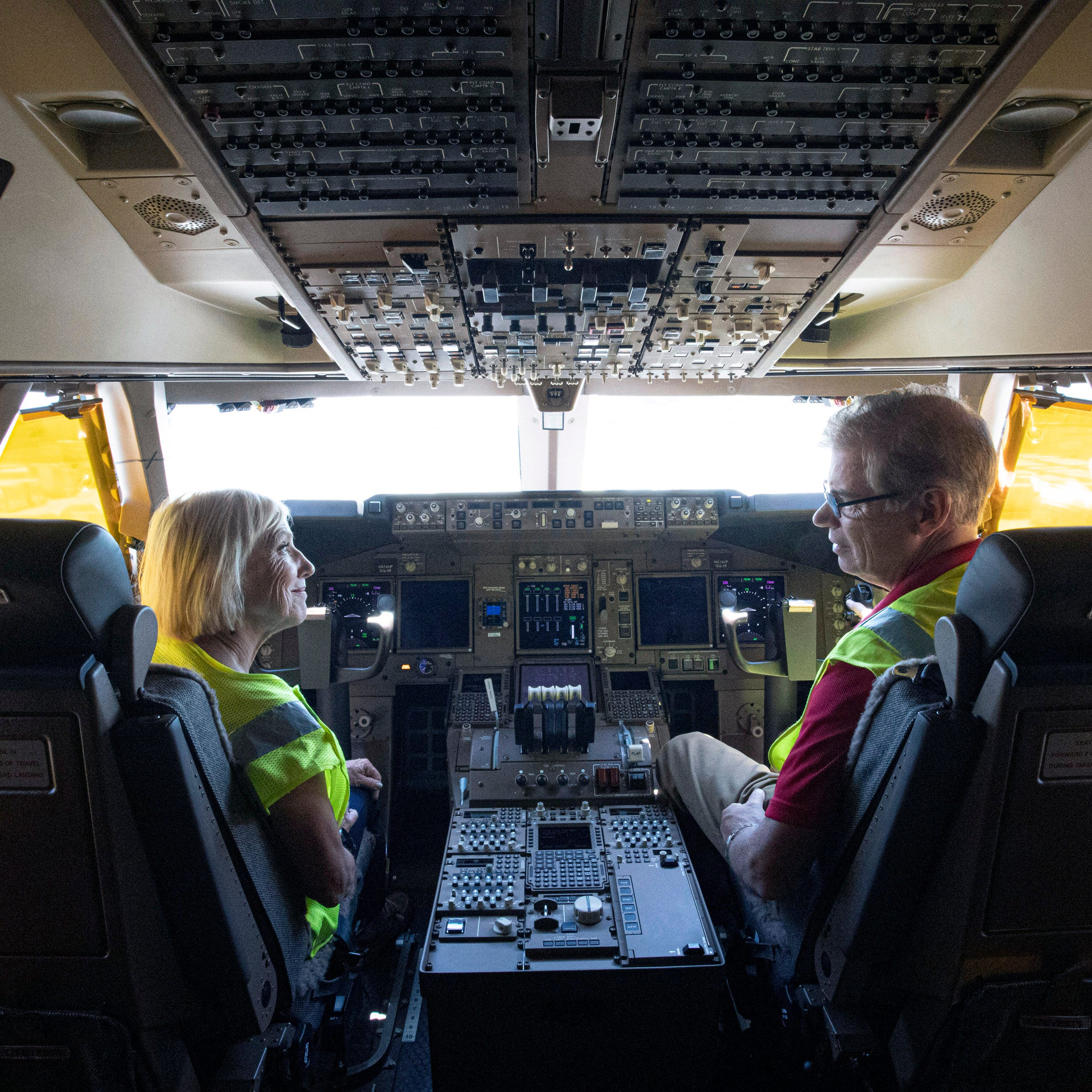 Ever wonder what it's like inside those UPS jets? We got a sneak peek