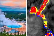 yellowstone volcano nasa aster satellite usgs supervolcano spt