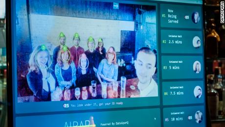 The AI bar will help bartenders sort out who&#39;s next for a pint.