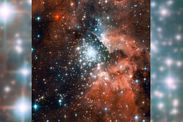 NASA news Hubble Space Telescope pictures young stars Milky Way galaxy