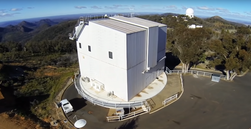 The 2.3 meter ANU telescope at Siding Spring. Image Credit: ANU/Siding Spring Observatory.