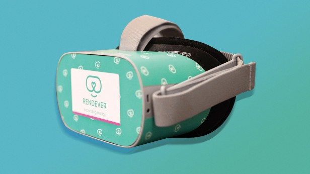 A VR headset