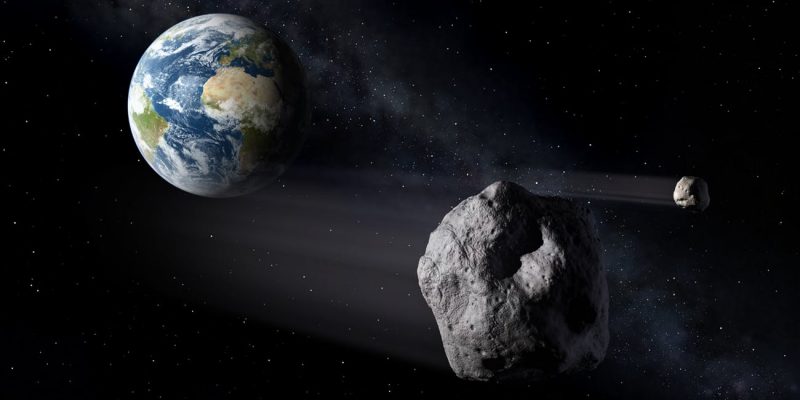 Rocky objects near Earth.