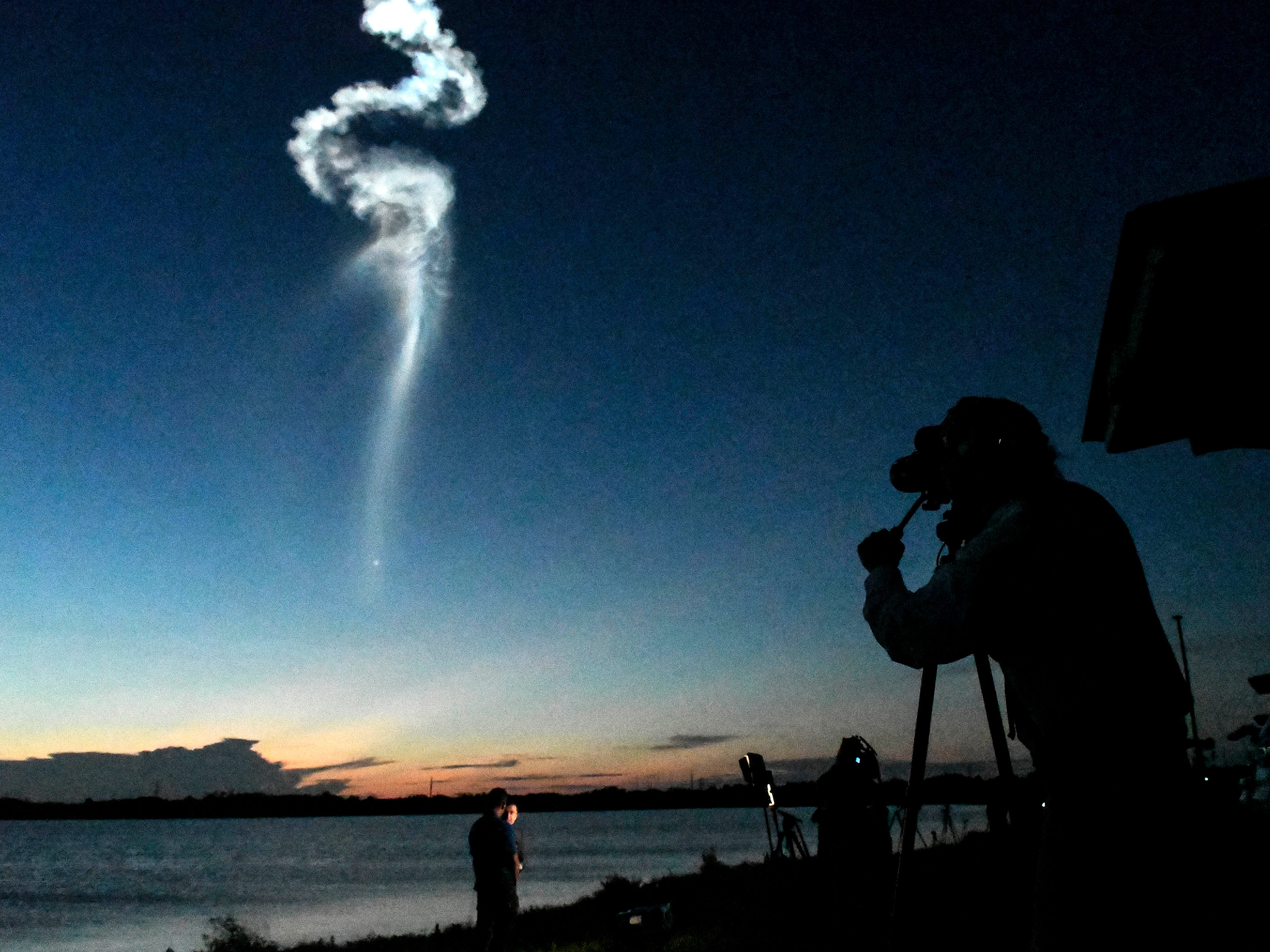 A United Launch Alliance Atlas V rocket lifts off from Cape Canaveral Air Force Station Aug. 8, 2019 carrying the AEHF 5 communications satellite for the U.S. military. 