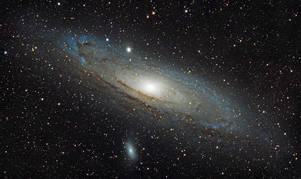 M31 Andromeda Galaxy © Tom Mogford (UK), aged 15 - HIGHLY COMMENDED 