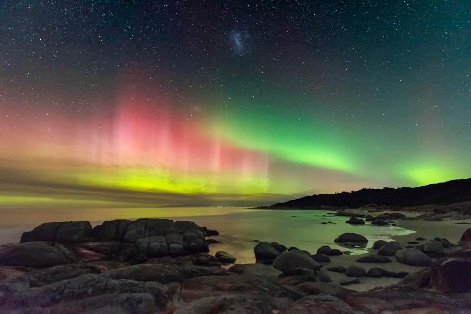 James Stone (Australia) with Aurora Australis from Beerbarrel Beach (Runner Up)