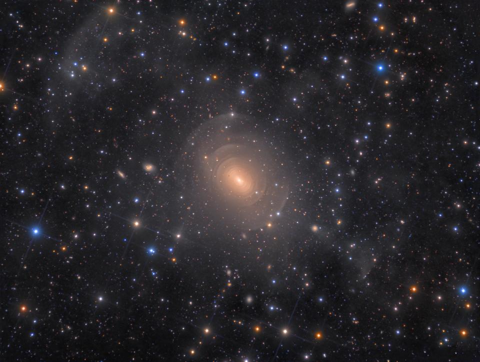 Shells of Elliptical Galaxy NGC 3923 in Hydra © Rolf Wahl Olsen (Denmark) - WINNER