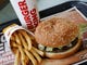 Burger King Whopper meal combo is seen at a restaurant