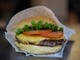 This is a Shake Shack burger in Madison Square Park