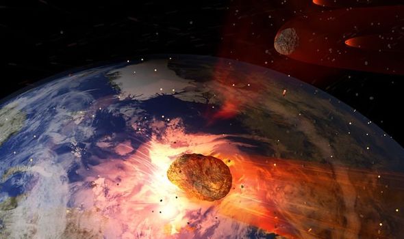 Asteroid news dinosaur killer 10 billion atom bombs NASA asteroid hit Earth