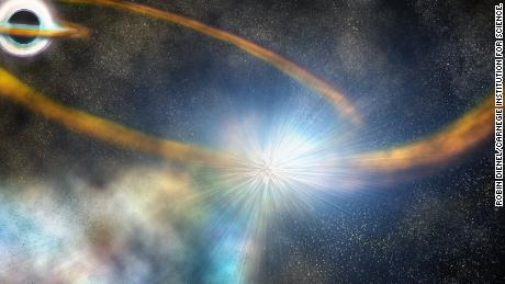 NASA&#39;s planet hunter spots black hole shredding a star 