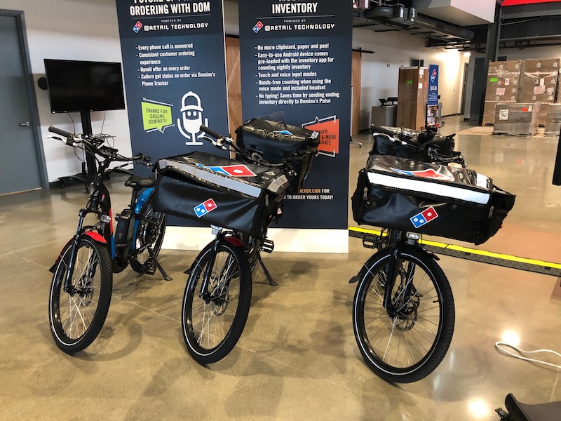 Domino's ebikes