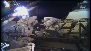 NASA astronauts Christina Koch and Jessica Meir complete the first-ever "all-women spacewalk."