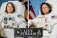 NASA spacewalk live stream watch all female spacewalk space station ISS live online