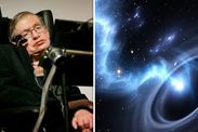 space news stephen hawking supermassive black hole time machine nasa spt