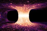 Black hole breakthrough wormhole travel intergalactic faster than light travel