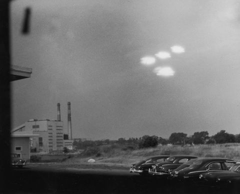 Lights Over Coast Guard Air Station Salem