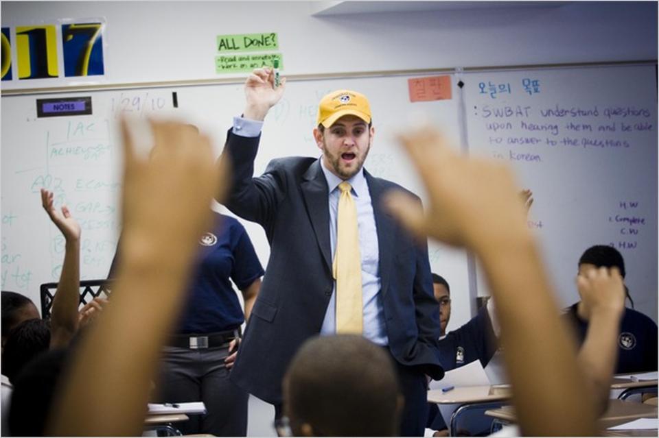 Seth Andrew, the founder of Democracy Prep in Harlem.