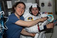 NASA spacewalk all female spacewalk milestone ISS space station women astronauts