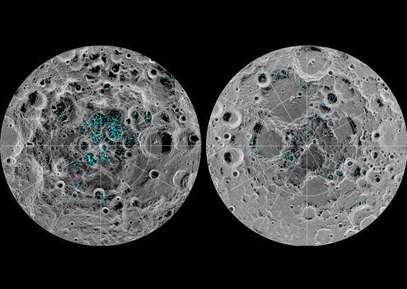 Water on the Moon: Icy water on Moon's South Pole