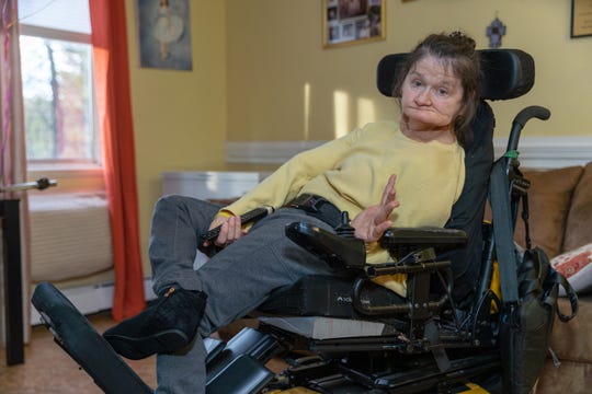 Bridgewater Arc resident, Viky Mihal, would love to more easily access her television, lights and more - giving her more independence. A tech-controlled environmental unit would help her.