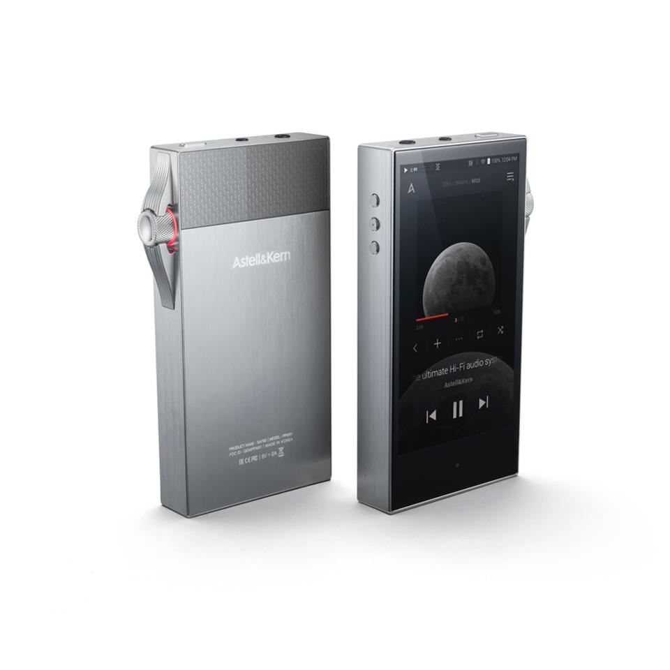 Astell&Kern SA700 in stainless steel front and back