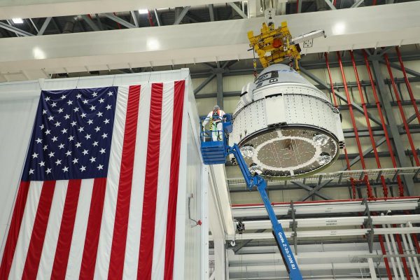 Boeing’s first space-ready Starliner crew capsule meets its Atlas 5 launcher – Spaceflight Now