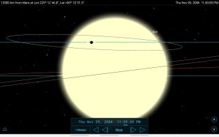 With SkySafari, you can see Earth transit the sun from Mars or another planet.