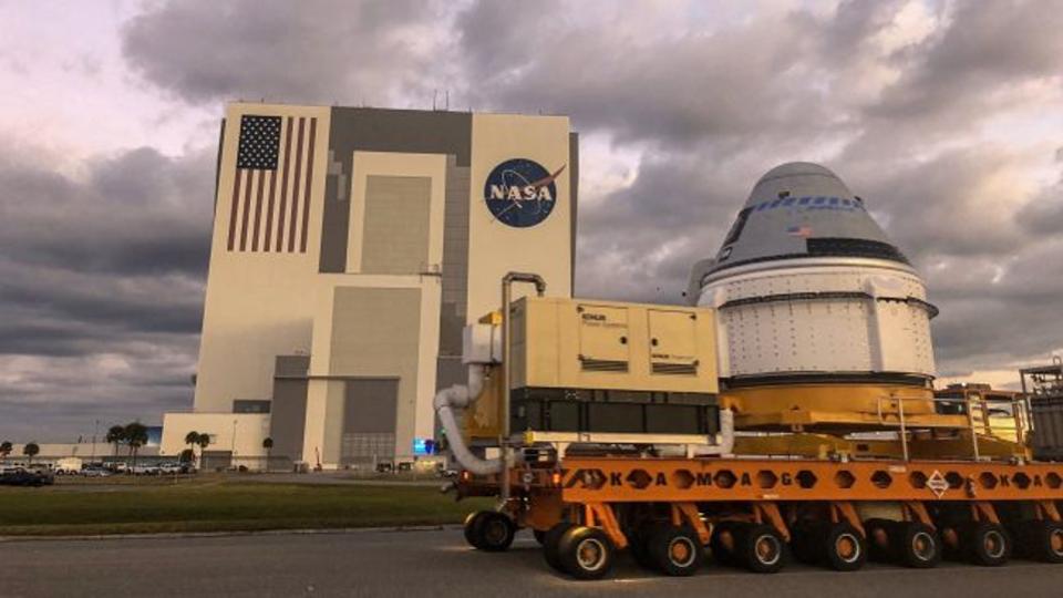 CST-100 Starliner rollout