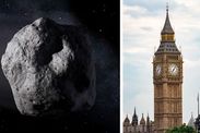 Asteroid news NASA tracker space rock Asteroid 2019 UK6 taller Big Ben close approach NEO