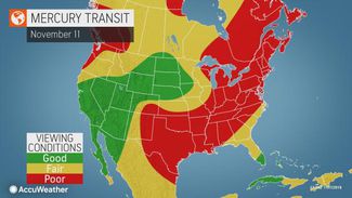 Mercury transit 2019 forecast AccuWeather