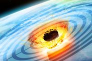 asteroid impacts trigger early earth plate tectonics