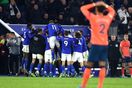 Everton fans fume VAR call Leicester Kelchi Iheanacho