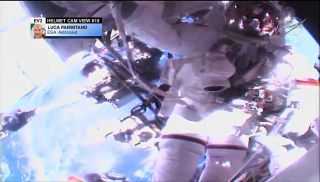 NASA astronaut Andrew Morgan and European Space Agency astronaut Luca Parmitano spent more than 6 hours working outside the International Space Station on a spacewalk repair of the $2 billion Alpha Magnetic Spectrometer on Jan. 25, 2020.