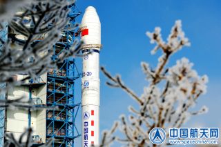 A Chinese Long March 2D rocket launched four satellites, two for China and two for Argentinian company Satellogic, into orbit from the Taiyun Satellite Launch Center on Jan. 15, 2020.