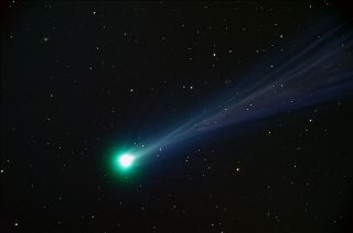 This stunning portrait of Comet ISON, officially designated as C/2012 S1, was captured by John Nassr on Nov. 15 from his Stardust Observatory in Baguio City in the Philippines. Nassr used a Nikon D7000 digital SLR camera coupled to his custom-built 16-inch f/4.5 Newtonian reflector to record the sungrazing comet’s intricate tail. The image is a combination of five 1-minute-long exposures at ISO 6400.