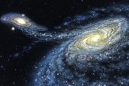 milky way galaxy collision star Nu Indi astronomy news space science