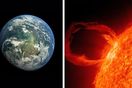 Solar storm warning space weather hazard humanity solar radiation space news