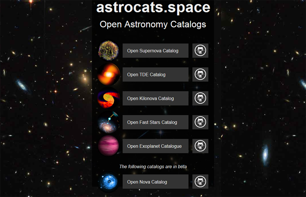 Get astronomy data with the Open Astronomy Catalogs API