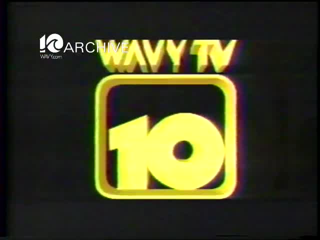 Thumbnail for the video titled "WAVY Archive: 1985 Hurricane Gloria 11pm Newscast"