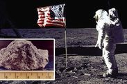 moon landing fake apollo 11 rock sample neil armstrong buzz aldrin spt