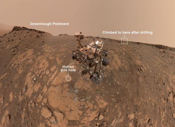 Curiosity climbs its steepest slope so far – Astronomy Now Online