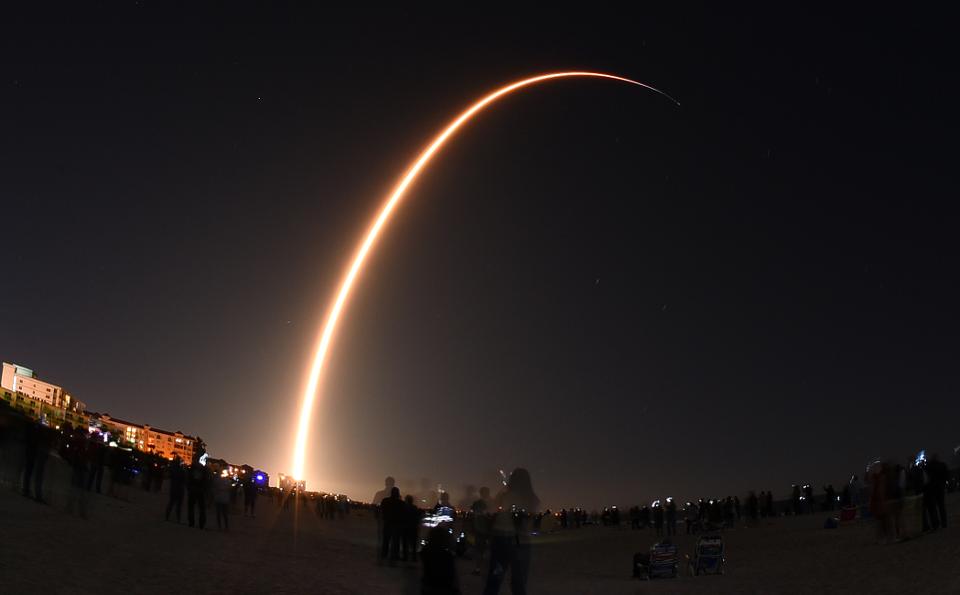 SpaceX Launches Starlink Mission from Florida