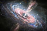 NASA news quasar outflow tsunami galaxies Hubble Space Telescope