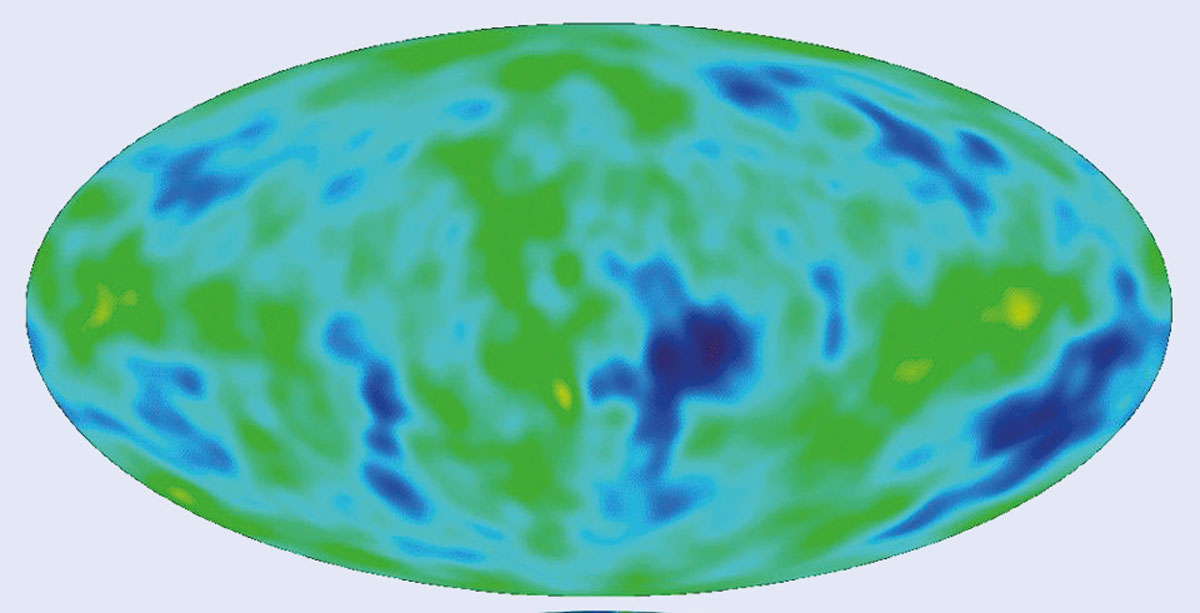 temperature variations in the early universe