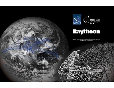 Raytheon and the National Science Foundation radio astronomy facilities to detect dark asteroids in space