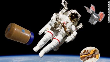 Floating food: The history of eating in space