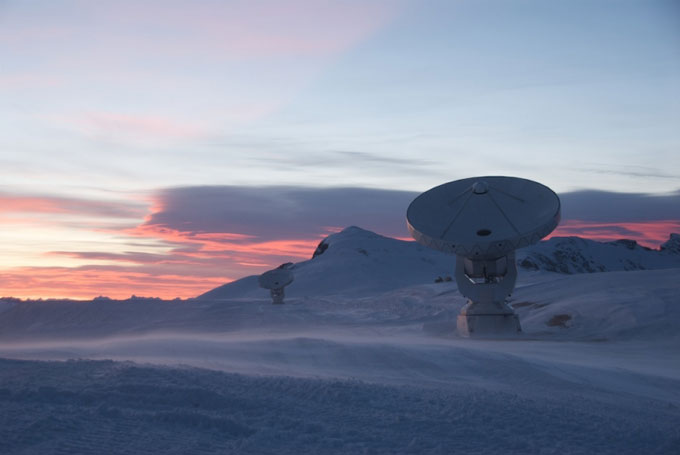 NOEMA radio telescope array