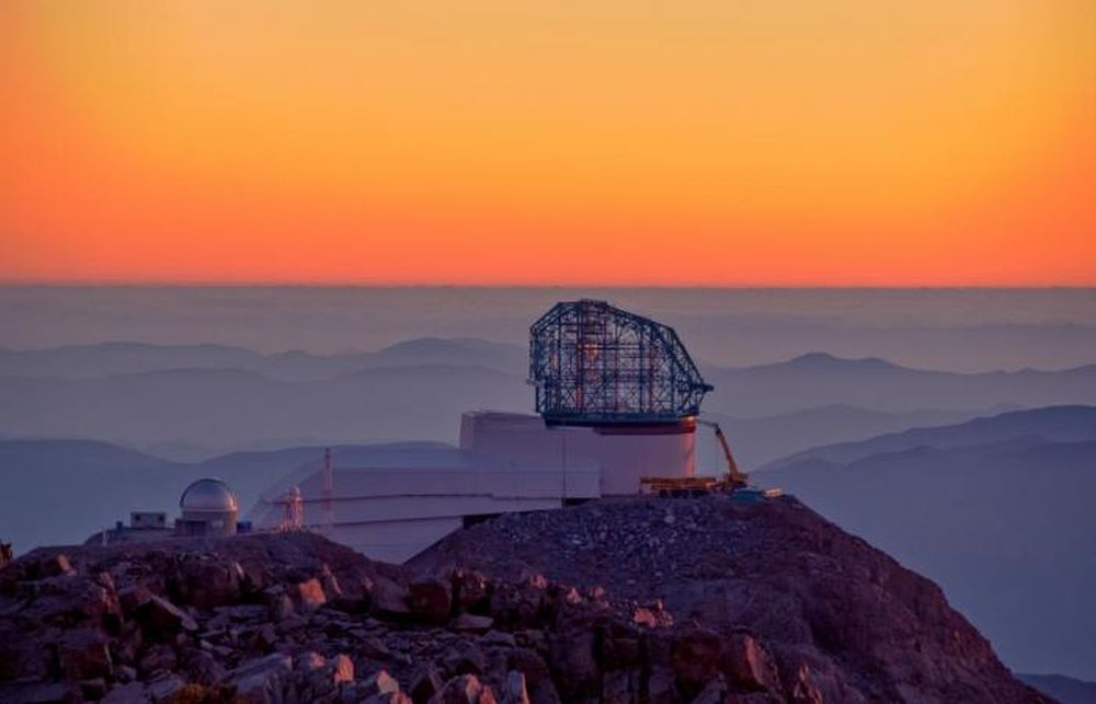 The LSST, or Vera Rubin Survey Telescope, under construction at Cerro Pachon, Chile. Once it's active, we should be able to spot many more interstellar objects as they visit our Solar System. Image Credit: LSST 