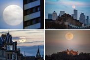 Supermoon pictures Pink Moon photos April Full Moon